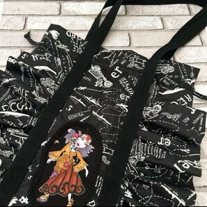ロラライハリス★フリルトートバッグ★ショルダートートバッグ