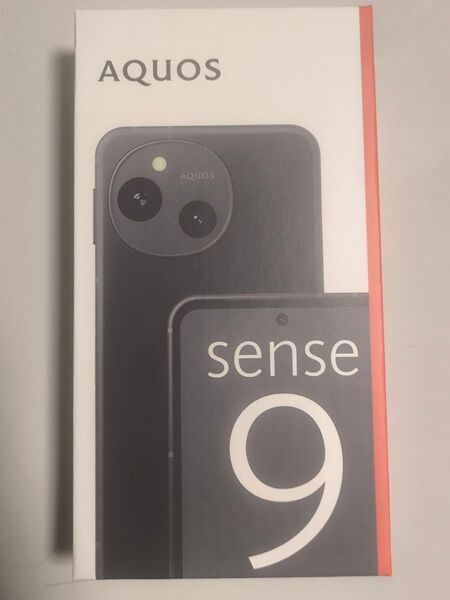 AQUOS sense9 SH-M29 6.1インチ メモリー8GB ストレージ256GB ブラック 新品未開封