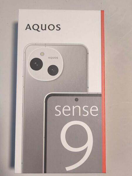 AQUOS sense9 SH-M29 6.1インチ メモリー8GB ストレージ256GB ホワイト 新品未開封