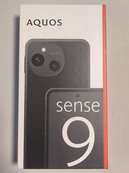 AQUOS sense9 SH-M29 6.1インチ メモリー8GB ストレージ256GB ブラック