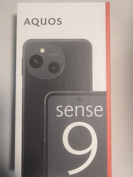 AQUOS sense9 SH-M29 6.1インチ メモリー6GB ストレージ128GB ブラック 新品未開封