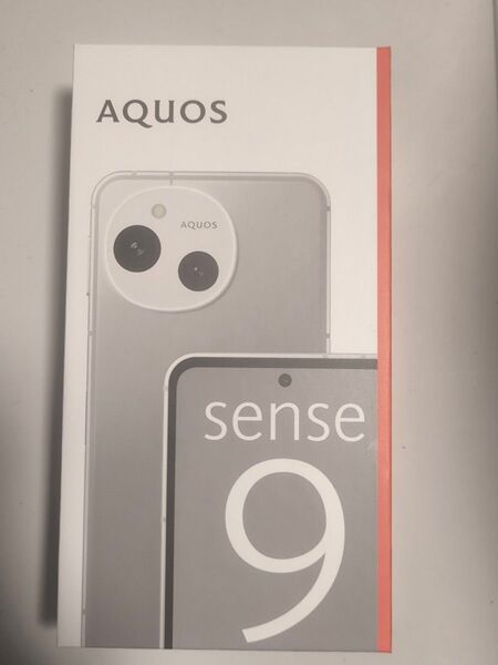 AQUOS sense9 SH-M29 6.1インチ メモリー6GB ストレージ128GB ホワイト 新品未開封