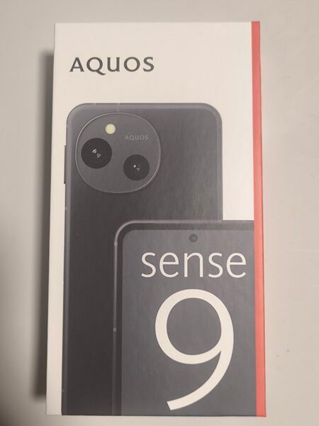 AQUOS sense9 SH-M29 6.1インチ メモリー8GB ストレージ256GB ブラック 新品未開封