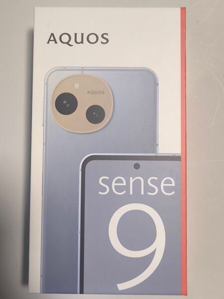 AQUOS sense9 SH-M29 6.1インチ メモリー8GB ストレージ256GB ブルー 新品未開封