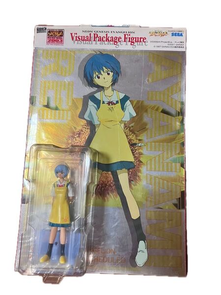 【未開封品】 新世紀エヴァンゲリオン 綾波育成計画 Visual Package Figure 綾波レイ エプロンプライズ品