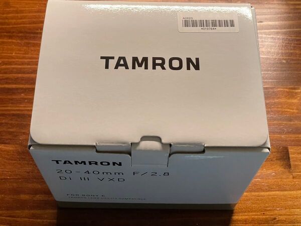 タムロン 20-40mm F/2.8 Di III VXD ソニーEマウント