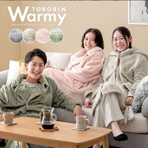 TORORIN Warmy 着る毛布 ピンク