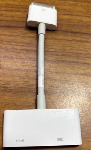 動作品 Apple 30ピンDigitalAV HDMI変換アダプタ A1422