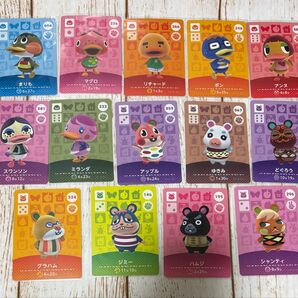 どうぶつの森 amiiboカード アミーボ あつまれどうぶつの森 あつ森 アミーボカード リチャード ゆきみ アップル など
