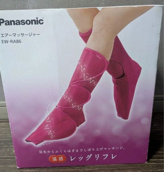 Panasonic エアーマッサージャー レッグリフレ EW-RA86 ピンク