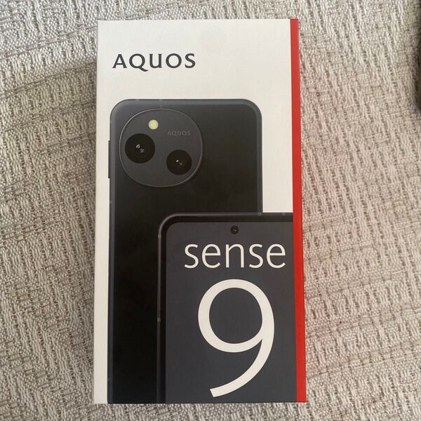 未開封新品 SHARP AQUOS sense9 256GB SH-M29 ブラック
