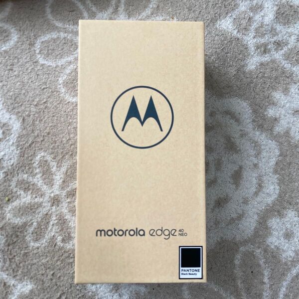 motorola edge 40 neo 6.55インチ メモリー8GB ストレージ256GB ブラックビューティ SIMフリー