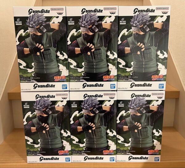 【新品未開封】NARUTO ナルト 疾風伝 Grandista はたけカカシ 6体セット