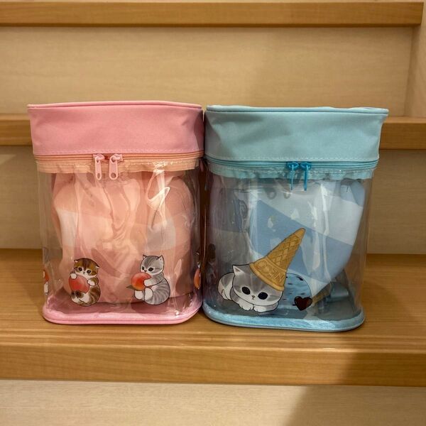 mofusand モフサンド 巾着付きショルダーバッグ 2個セット
