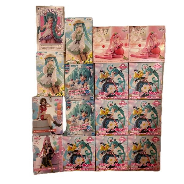 【新品未開封】初音ミク プライズフィギュア まとめ売り 16体セット