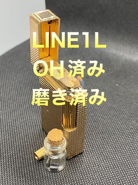 #ライター #デュポン #S.T.Dupont #ライン1 ロング #ゴールド #ダイヤモンド #今月OH済 #磨き済