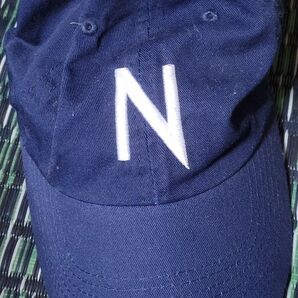 新品未使用 ネイビー キャップ Nロゴ