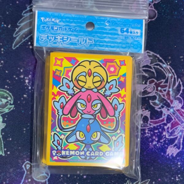 カラフルトリプル ユクシー エムリット アグノム デッキシールド ポケカ ポケモンカードゲーム スリーブ