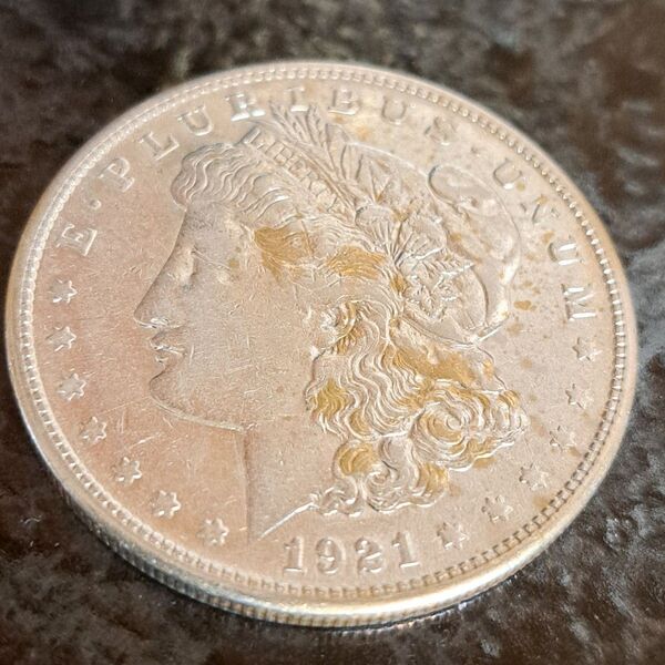 1921年モルガンダラー銀貨 品位SV900 26.7㌘ 外国銀貨 アメリカコイン 1ドル銀貨