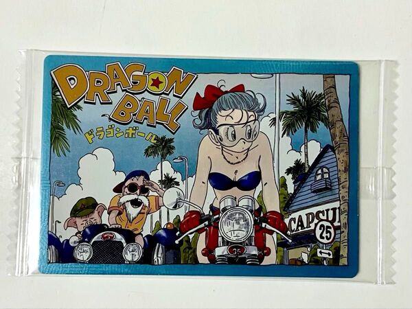 未開封 ドラゴンボール イタジャガカード ブルマ CR 6-30