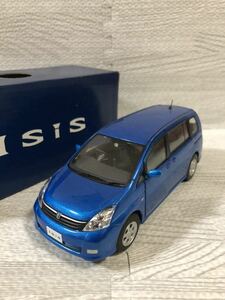 1/30 トヨタ アイシス Isis 非売品 カラーサンプル ミニカー ブルー