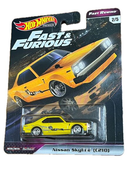 ホットウィールプレミアム Nissan skyline (C210)