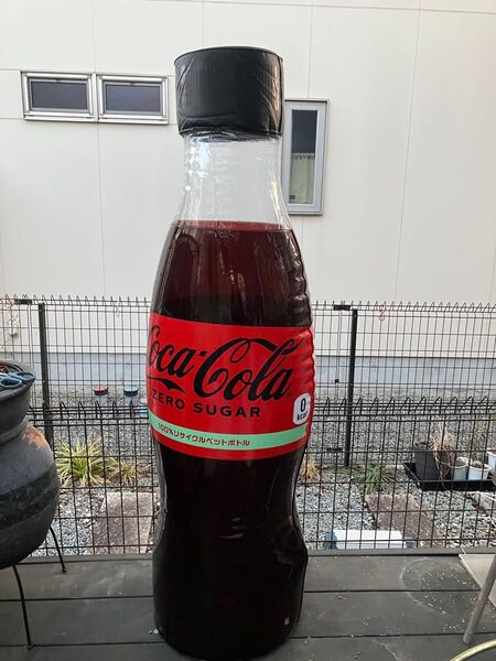 Coca-Cola 巨大エアボトル型バルーン ノベルティ 非売品