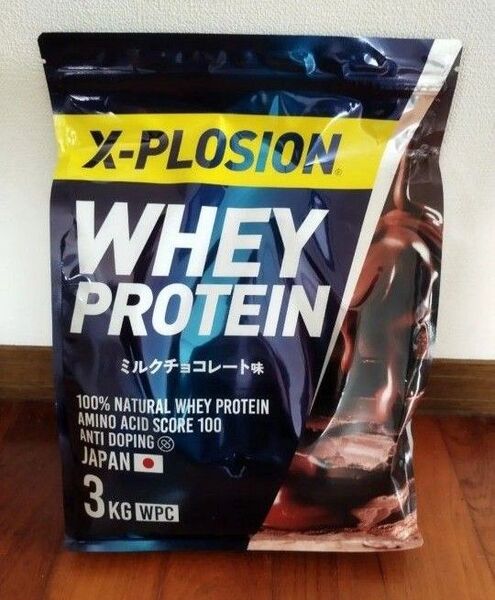エクスプロージョン ホエイプロテイン ミルクチョコレート味 3kg X-PLOSION 1個