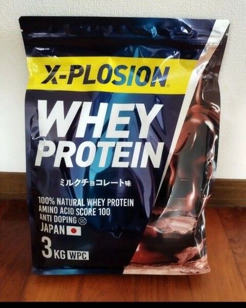 エクスプロージョン ホエイプロテイン ミルクチョコレート味 3kg X-PLOSION 1個