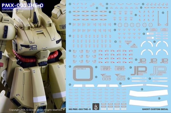 HG 1/144 ジオ用水転写式デカール 他社製 ガンダム ガンプラ プラモデル ジO