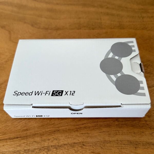 NEC Speed Wi-Fi 5G X12 モバイルルーター ブラック NAR03 KDDI