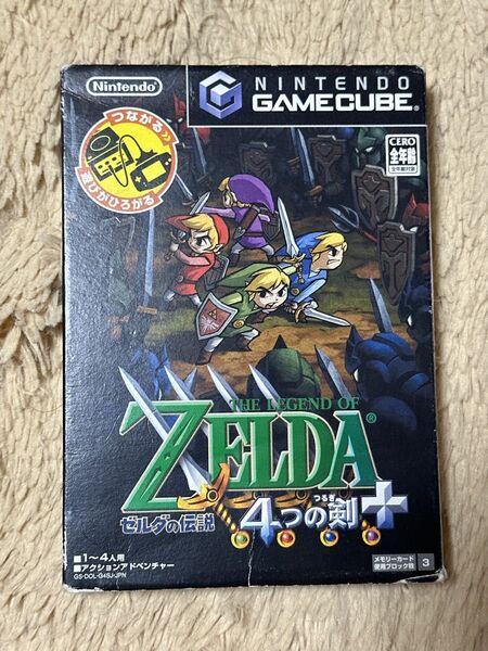 ゲームキューブ ゼルダの伝説 4つの剣+