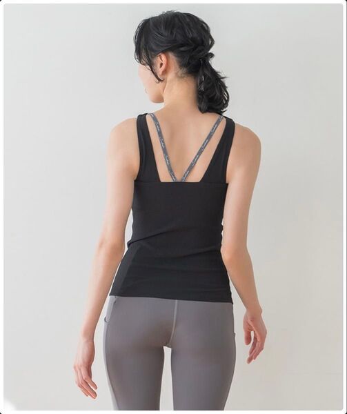 SUKALA sukala スカーラ リブロゴタンクトップ 新品 ラバ LAVA ヨガウェア トップス