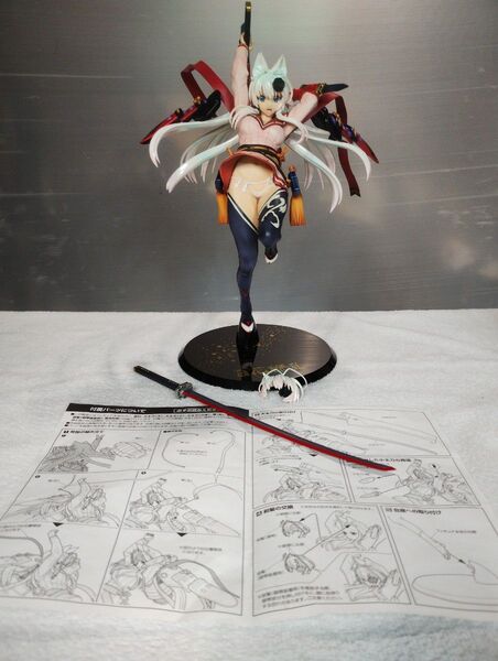 元箱無し美品 欠品あり ALTER 柳生十兵衛 白銀の剣姫Ver. フィギュア