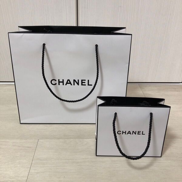 CHANEL シャネル ショッパー ショップ袋 紙袋 2点セット