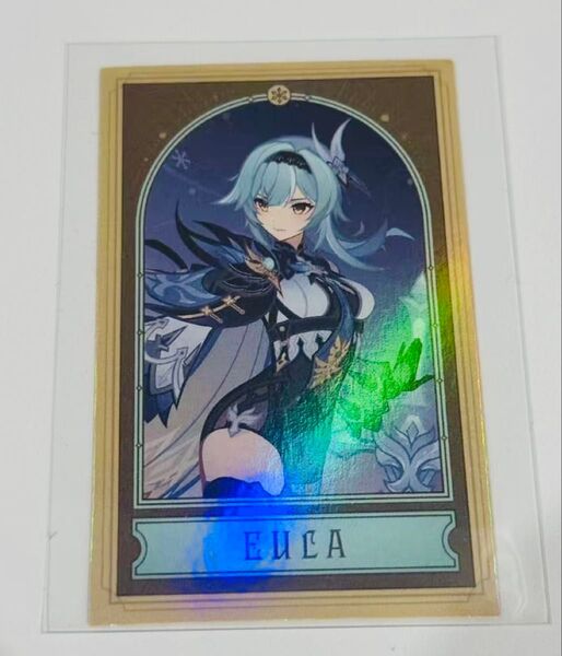 原神 韓国 限定 ホヨランド 七聖召喚カード エウルア