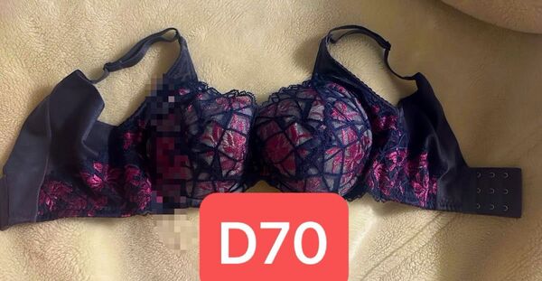 マルコ 【限定色】美品 カーヴィシャス シャイニーグレーD70ブラジャー ワイヤーブラ 匿名配送