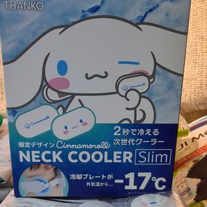THANKO ネッククーラーSlim 限定シナモロールデザインサンリオ サンコー サンリオ
