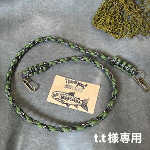 t.t様 ご依頼品ページ 約90cm 万能ストラップ ランディングネットコード ファッションアイテム ウォレットチェーン ポーチ