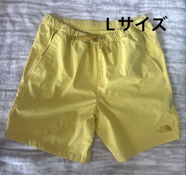 【セット売り歓迎】 THE NORTH FACE(ノースフェイス) バーサタイルショーツ ライムイエロー Lサイズ