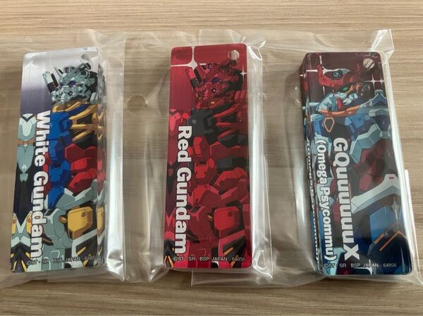 一番くじ 機動戦士Gundam ガンダムGQuuuuuuX(ジークアクス)vol.2 E賞 アクリルチャーム 3種