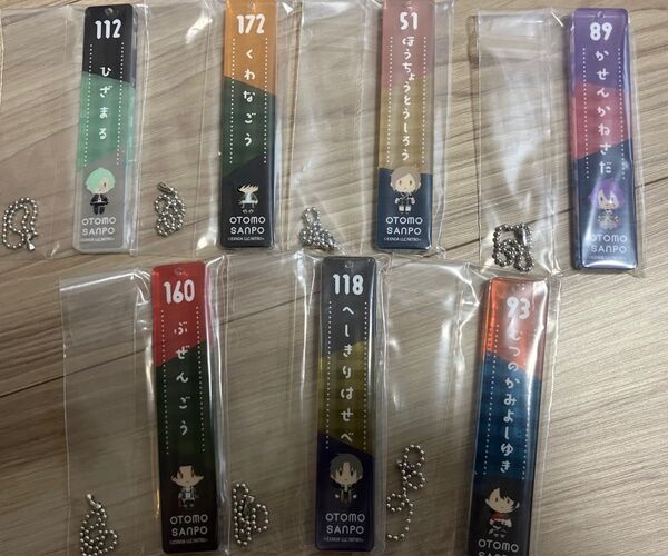 フリューくじ 刀剣乱舞ONLINE 御伴散歩 G賞 御伴アクリルキーホルダー