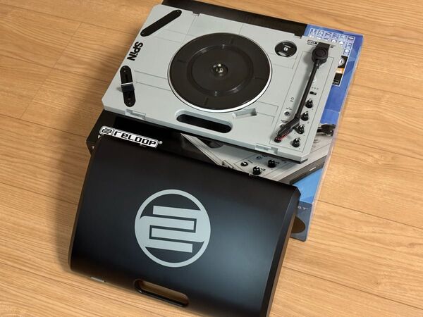 超美品・送料無料!RELOOP SPIN ポータブルターンテーブル 箱 取説付 DJ機器 リループ スピン 保管品