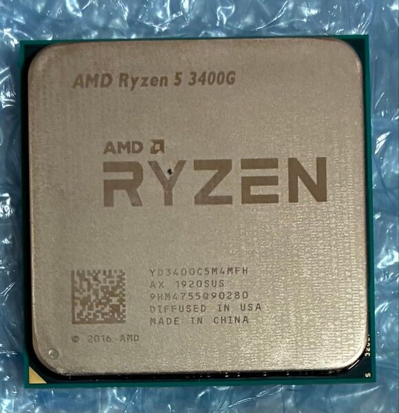 【中古】AMD Ryzen 5 3400G