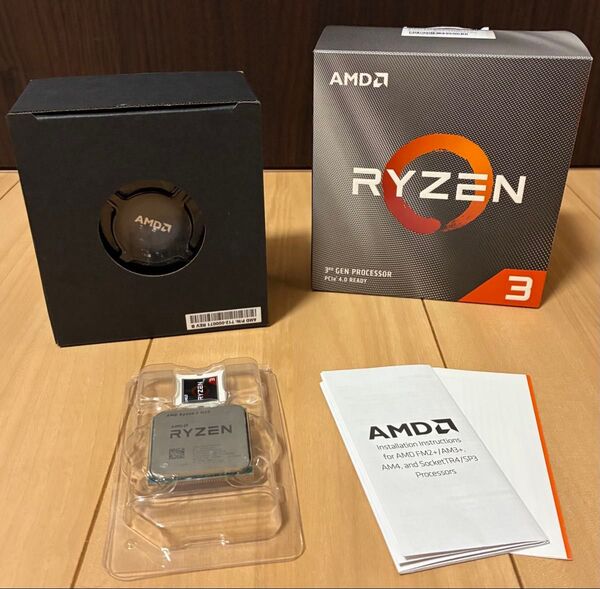 【中古】AMD Ryzen 3 3100 BOX