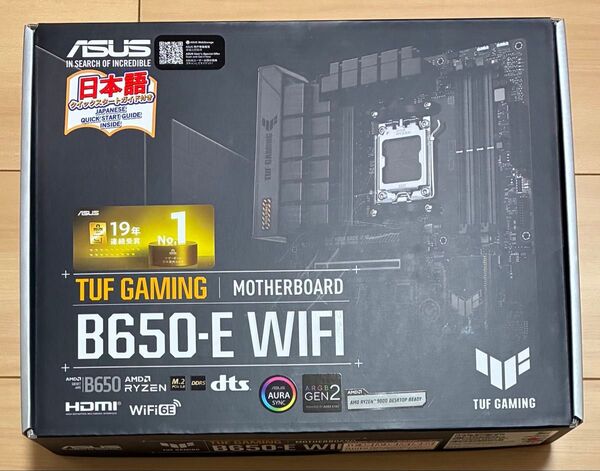 【新品未開封】B650-E WIFI マザーボードAM5 ASUS
