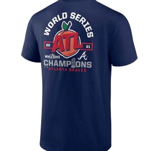入手困難【Fanatics】BRAVES 2021 WS CHAMPIONS TEE