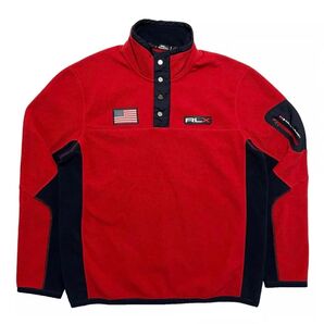 レア【RLX】PULL OVER FLEECE JACKET