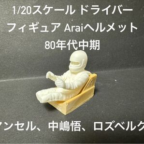 1/20 F1ドライバーフィギュア 80年代中期 Arai GP-N ナイジェル・マンセル 中嶋悟 ケケ・ロズベルグ