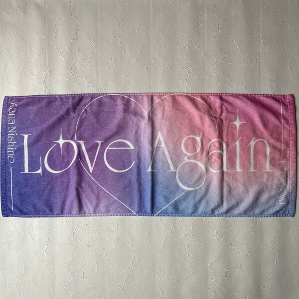 西野カナ2024 Love againツアータオル